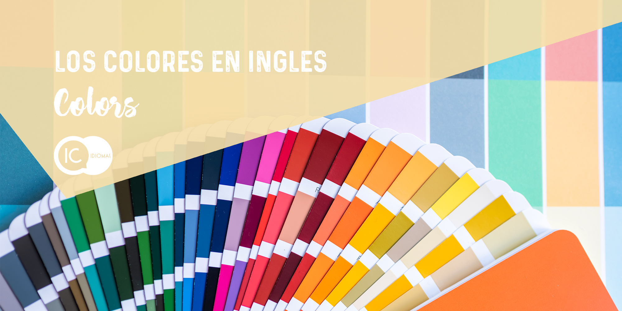 vocabulario los colores en inglés