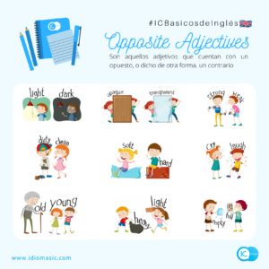 Opposite Adjectives. Lista Y Ejercicios – | IC Idiomas