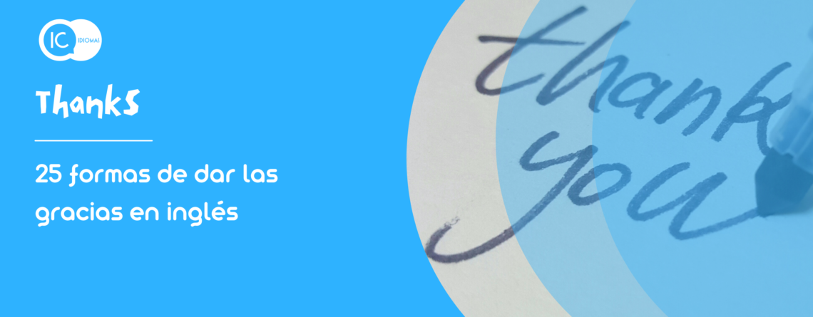 formas de dar las gracias en inglés