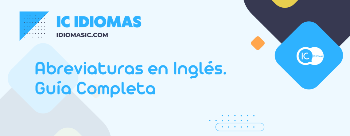 abreviaturas ingles